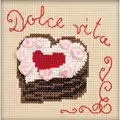 Image of RIOLIS Heart Cake Cross Stitch Kit