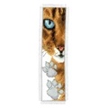 Image of Vervaco Cat Footprint Bookmark Cross Stitch Kit