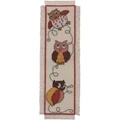 Image of Permin Owl Bookmark Cross Stitch Kit