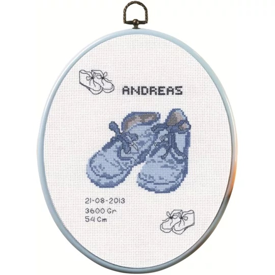 Image 1 of Permin Andreas Sampler Cross Stitch Kit