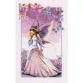 Image of Vervaco Purple Fairy Cross Stitch Kit