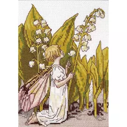 DMC The Lily of the Valley Fairy Cross Stitch Kit