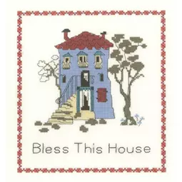 Heritage Bless this House - Aida Cross Stitch Kit