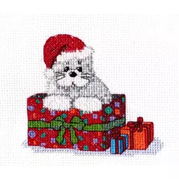 Little Star Stitches Cookies Christmas Present Cross Stitch Kit