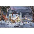 Image of Dimensions Winter's Hush Christmas Cross Stitch Kit