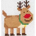 Image of Anchor Rudolph Christmas Cross Stitch Kit