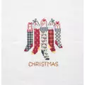 Image of Derwentwater Designs Christmas Stockings Christmas Card Making Cross Stitch Kit