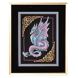 Janlynn Mythical Dragon Cross Stitch Kit