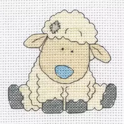 Anchor Cotton Socks the Sheep Cross Stitch Kit