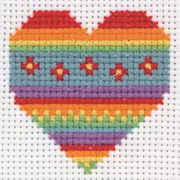 Anchor Heart Cross Stitch Kit