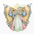 Image of Lanarte Butterflies - Aida Cross Stitch Kit