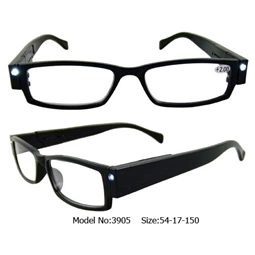 Foresight LED Black Illuminating LED Glasses 3x Magnification
