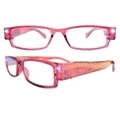 Image of Foresight LED Glitzy Pink Illuminating LED Glasses 1x Magnification