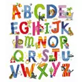 Image of Vervaco Animal Alphabet Cross Stitch Kit