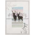Image of Derwentwater Designs  Frosty Deer Christmas Cross Stitch Kit