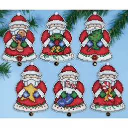 Design Works Crafts Santas Gifts Ornaments Christmas Cross Stitch Kit