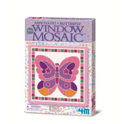 Great Gizmos Mini Window Mosaic - Butterfly Craft Kit