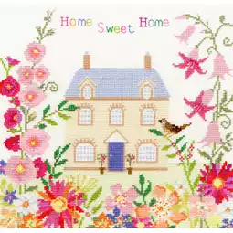Bothy Threads Home Sweet Home Cross Stitch Kit