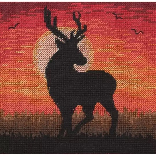 Image 1 of Maia Majestic Sunset Cross Stitch Kit