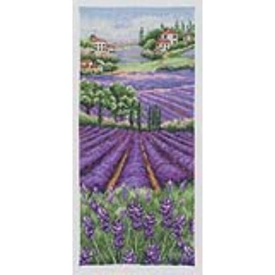 Image 1 of Anchor Provence Lavender Landscape Cross Stitch Kit