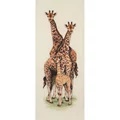 Image of Anchor Giraffe Family Cross Stitch Kit