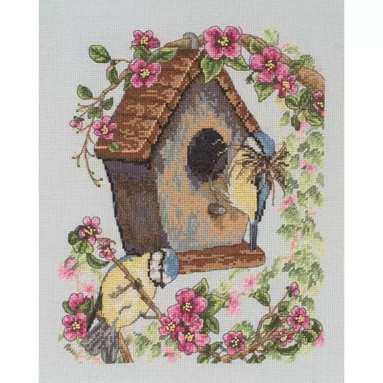 Image 1 of Anchor The Bird House Cross Stitch Kit