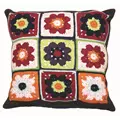 Image of Anchor Flowers Crochet Cushion Kit