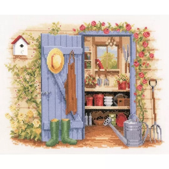Image 1 of Vervaco Tool Shed Cross Stitch Kit