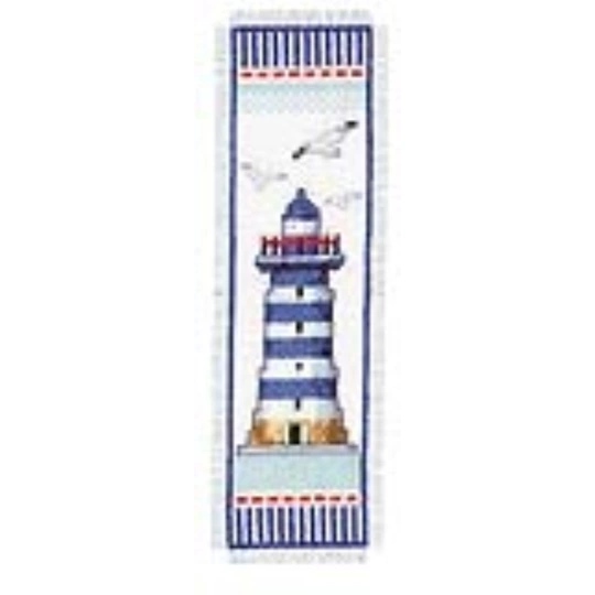 Image 1 of Vervaco Lighthouse Bookmark Cross Stitch Kit