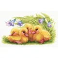 Image of RIOLIS Funny Ducklings Cross Stitch Kit