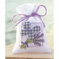 Image of Vervaco Lavender Butterfly Bag Cross Stitch Kit