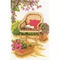 Image of Vervaco Wicker Chair Cross Stitch Kit