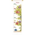 Image of Vervaco Owls Height Chart Cross Stitch Kit