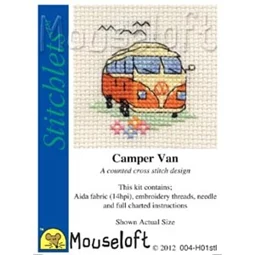 Mouseloft Camper Van Cross Stitch Kit