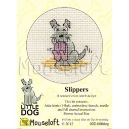 Mouseloft Slippers Cross Stitch Kit