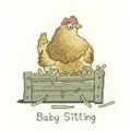Image of Heritage Baby Sitting - Aida Cross Stitch Kit