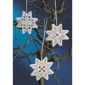 Image of Permin Hardanger Stars 2 Embroidery Kit