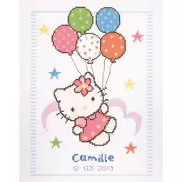 Hello Kitty Balloons Birth Record