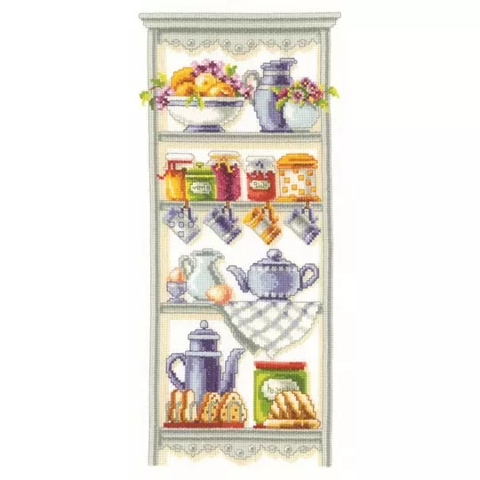 Image 1 of Vervaco Kitchen Shelf Cross Stitch