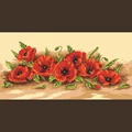 Image of Royal Paris Spray of Poppies Tapestry Canvas