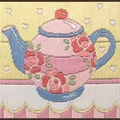 Image of Anchor Teapot Long Stitch Kit