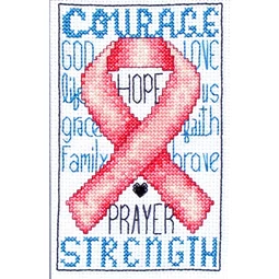 Bobbie G Designs Courage Cross Stitch Kit