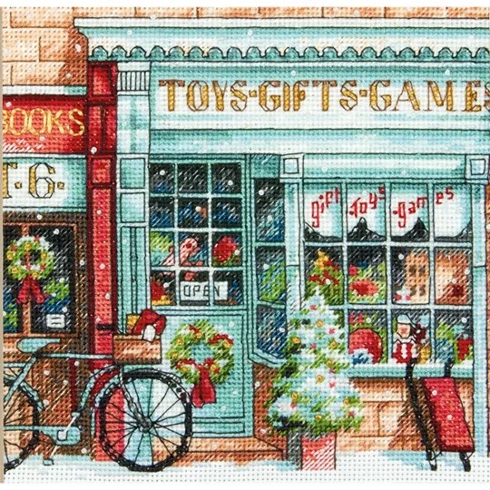 Image 1 of Dimensions Toy Shoppe Christmas Cross Stitch Kit