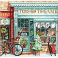 Image of Dimensions Toy Shoppe Christmas Cross Stitch Kit