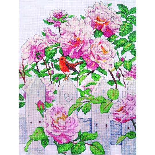 Image 1 of Design Works Crafts Roses in Provence Cross Stitch Kit