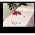 Image of Deco-Line Rose Trail Table Runner Cross Stitch Kit