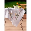 Image of Deco-Line Spring Flower Tablecloth Cross Stitch Kit