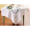 Image of Deco-Line Forget-Me-Not Tablecloth Embroidery Kit