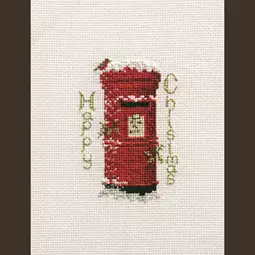 Derwentwater Designs Christmas Post Christmas Card Making Cross Stitch Kit