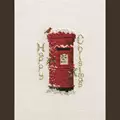 Image of Derwentwater Designs Christmas Post Christmas Card Making Cross Stitch Kit